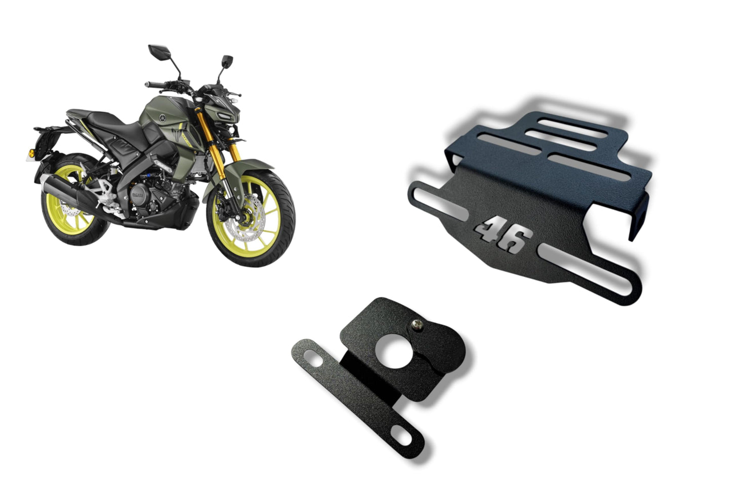 MT15 Tail Tidy & Key protector Combo