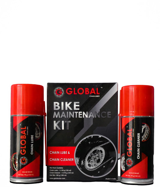 GLOBAL CHAIN MAINTENANCE KIT (CHAIN LUBE-100ml) (CHAIN CLEANER-100ml)