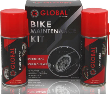 GLOBAL CHAIN MAINTENANCE KIT (CHAIN LUBE-100ml) (CHAIN CLEANER-100ml)