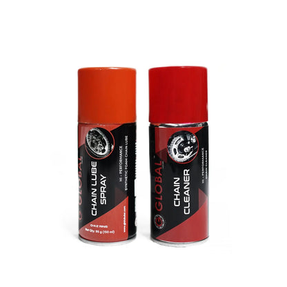 GLOBAL CHAIN MAINTENANCE KIT (CHAIN LUBE-100ml) (CHAIN CLEANER-100ml)
